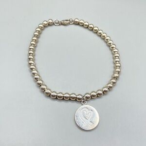 Tiffany & Co Loving Heart Mini Bead Bracelet